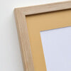 Light oak frame - Narrow (15 mm) - 28x35 cm