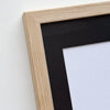 Light oak frame - Narrow (15 mm) - 28x35 cm