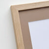 Light oak frame - Narrow (15 mm) - 28x35 cm