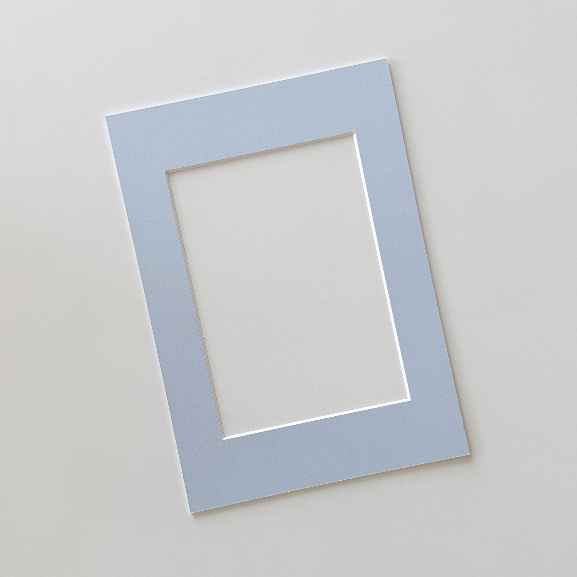 Light blue passepartout