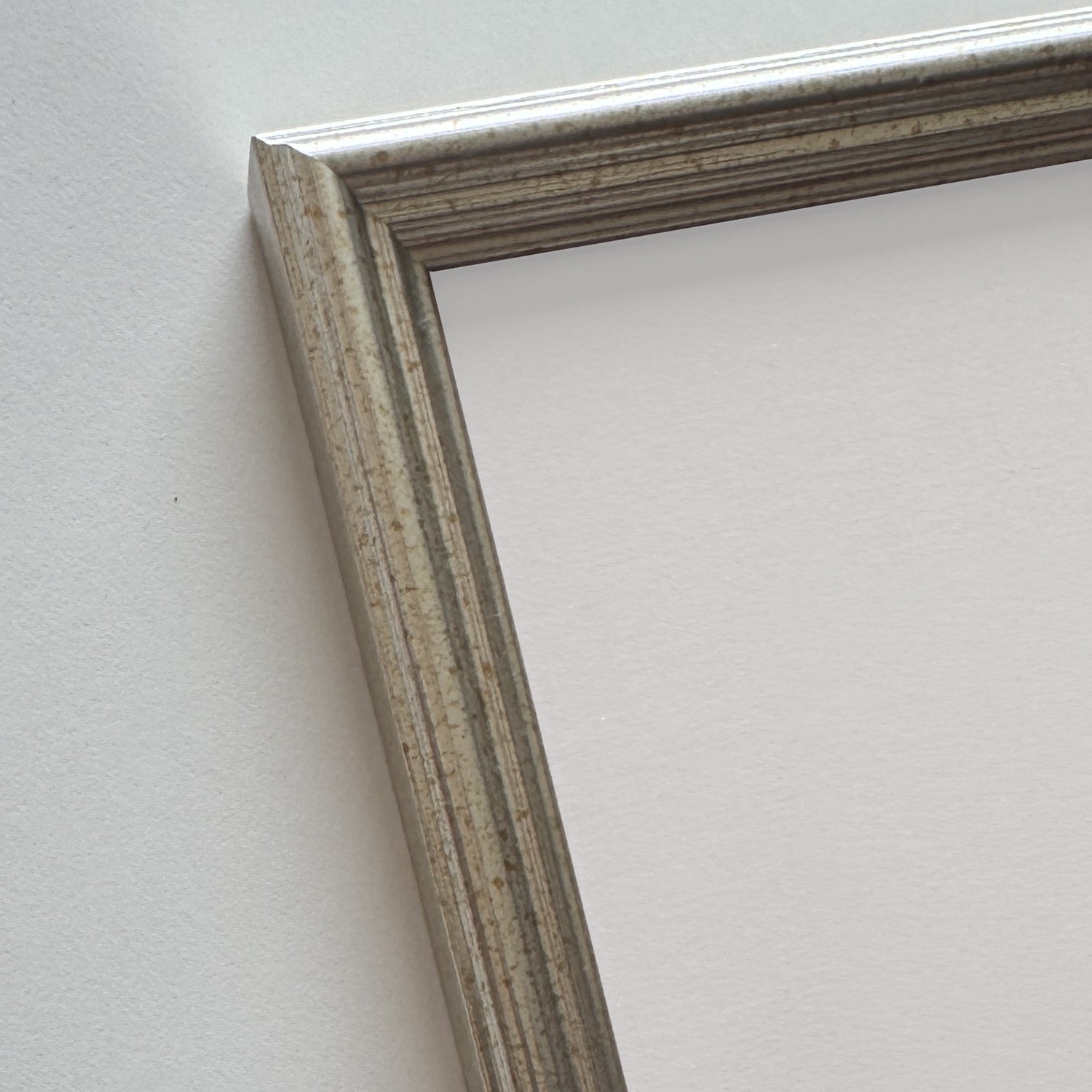 Vintage silver frame - Narrow (16 mm) - Custom size