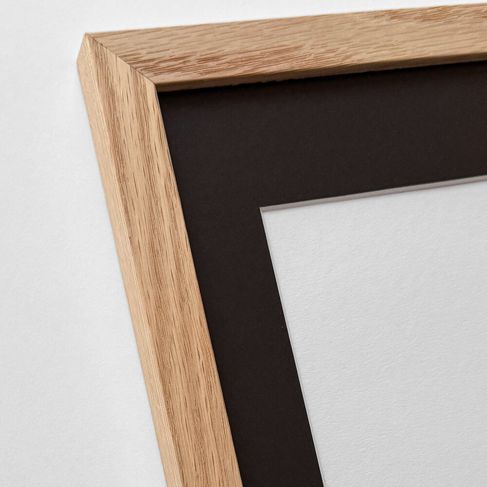 Custom size oak frame - Wide (20 mm)