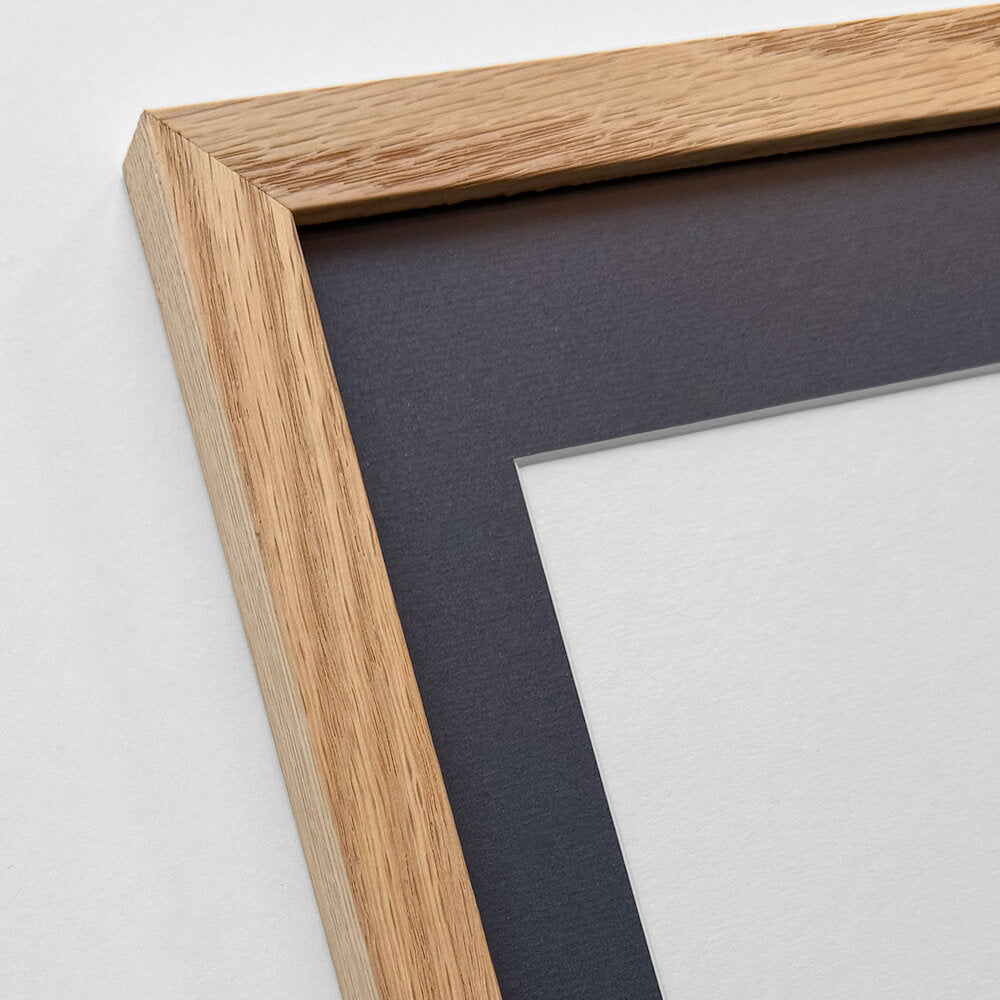 Solid oak frame - Wide (20 mm) - 70×70 cm