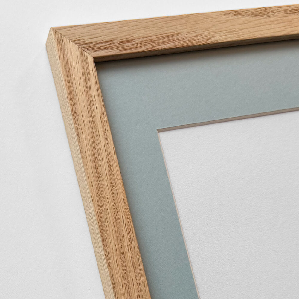 Solid oak frame - Wide (20 mm) - 50x70 cm