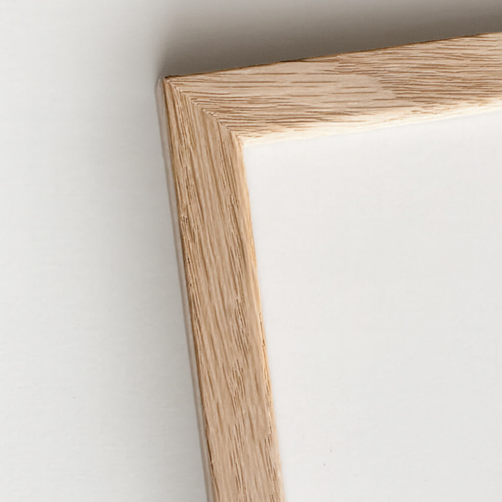 Solid oak frame - Narrow (12 mm) - 50x70 cm