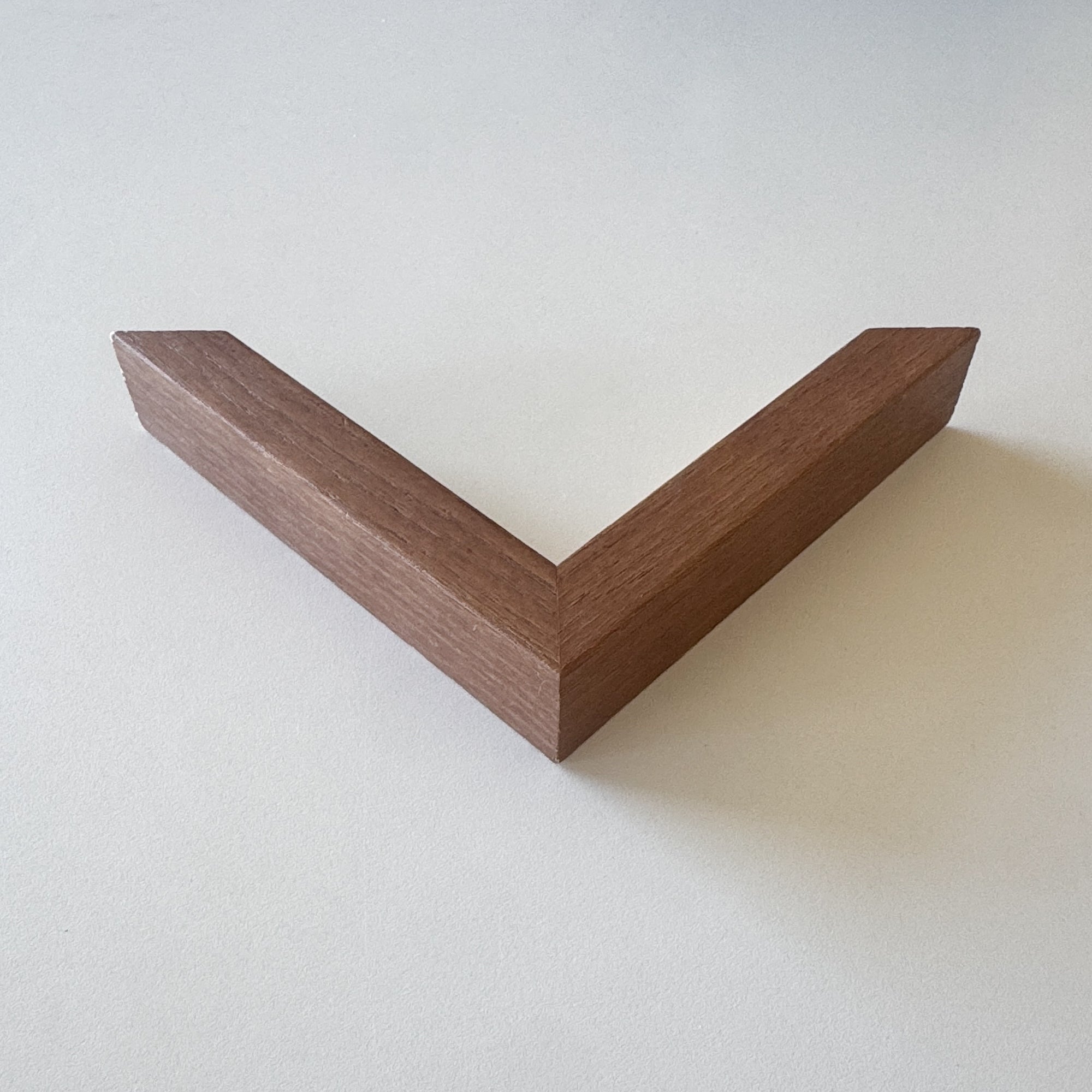 Dark oak frame - Wide (20 mm) - Custom size