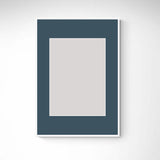 White wooden frame - Narrow (10 mm) - Custom Size