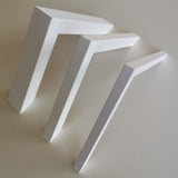 White wooden frame - Wide (20 mm) - A3 (30×42 cm)