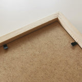 Picture frame in light wood - Narrow (15 mm) - 40 × 50 cm