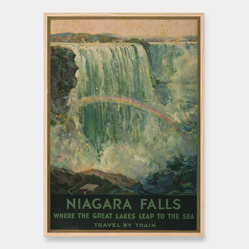 Niagara Falls, where the Great Lakes leap to the sea