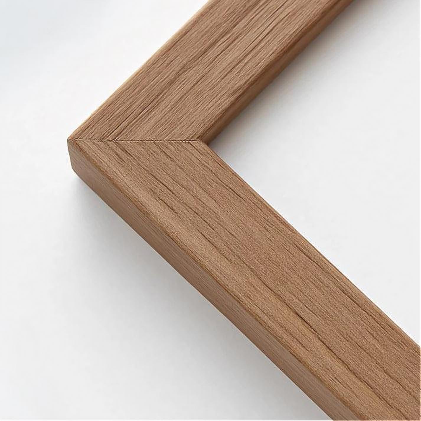 Dark oak frame - Wide (20 mm) - Custom size