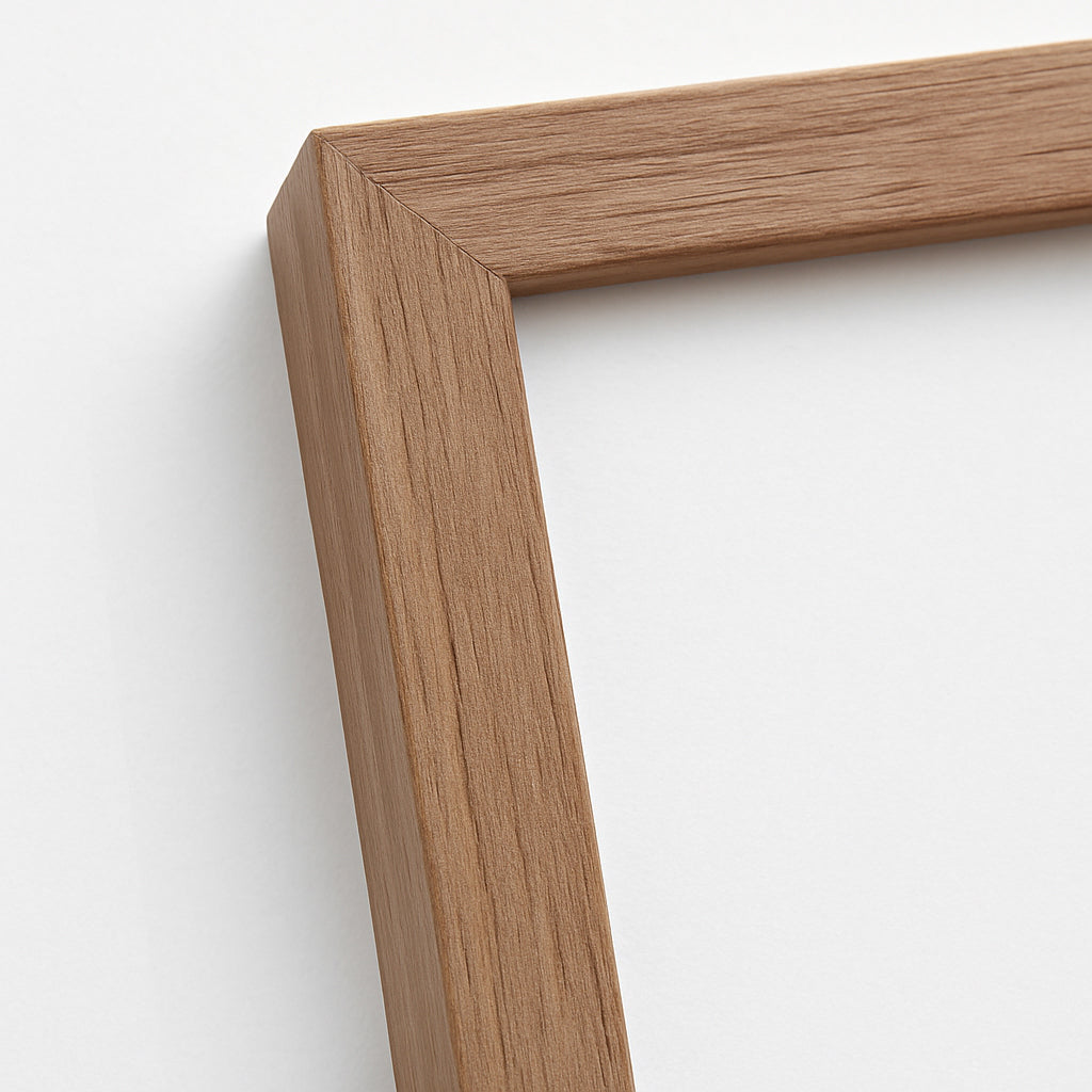 Dark oak wooden frame - Wide (20 mm)