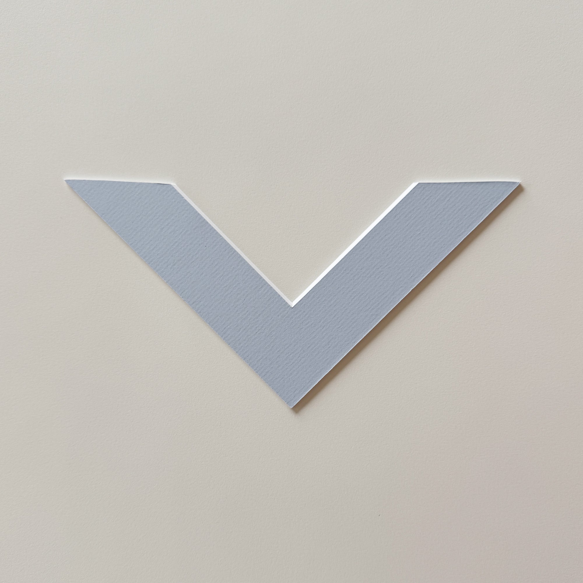 Sample: Light blue passepartout