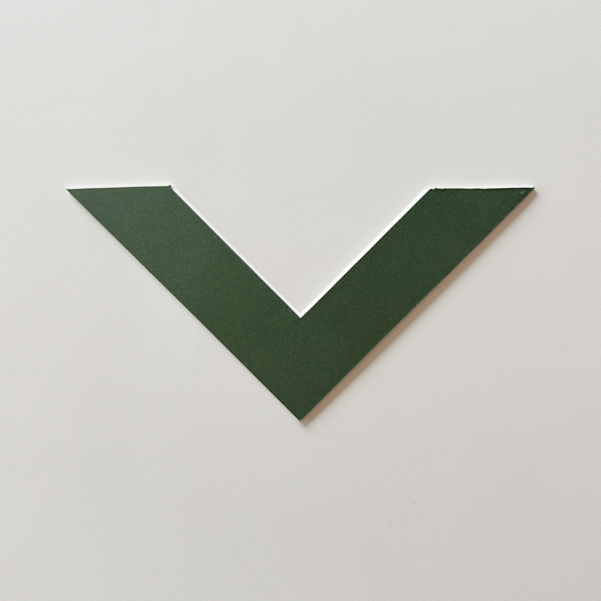 Sample: Green passepartout