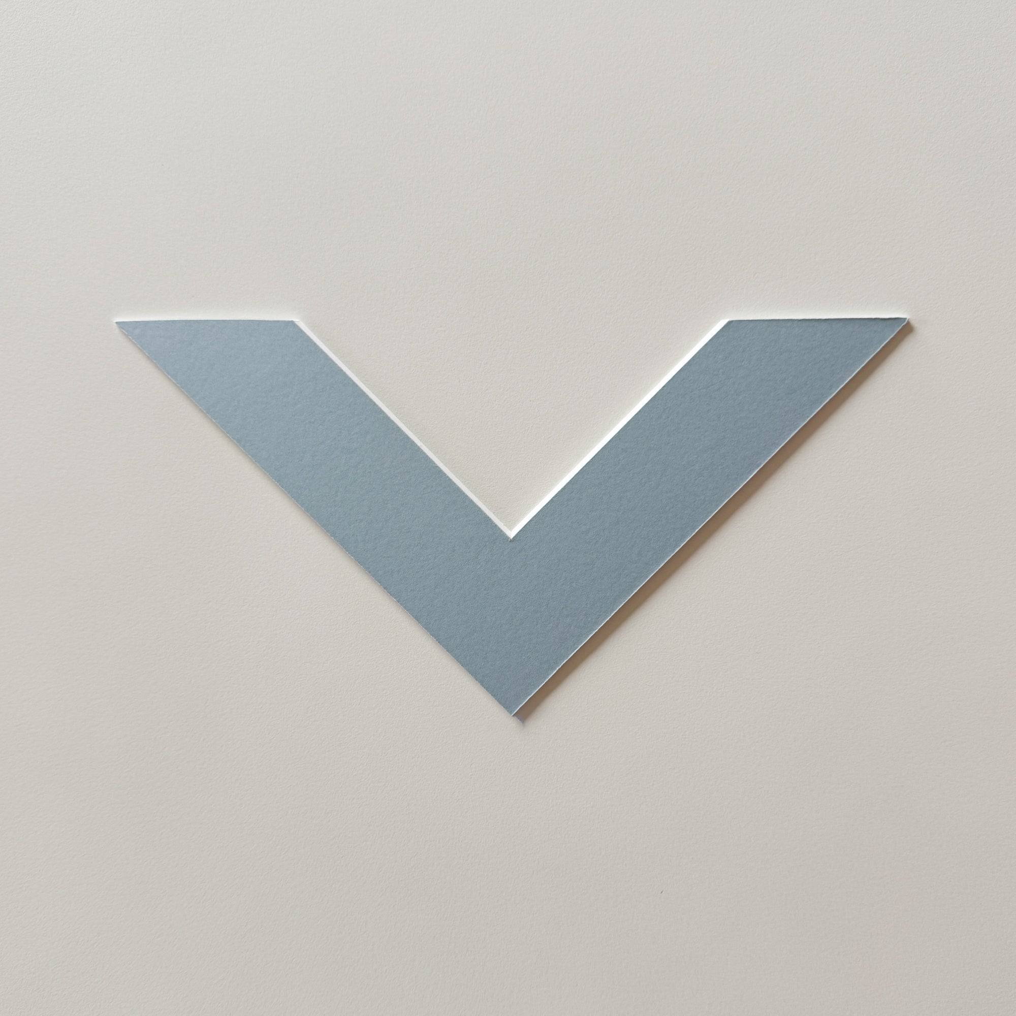 Sample: Light blue passepartout