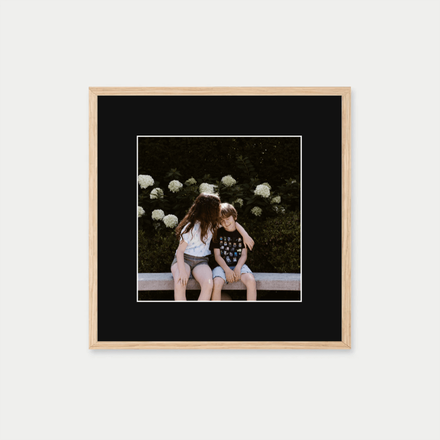 Framed print - 30x30 cm