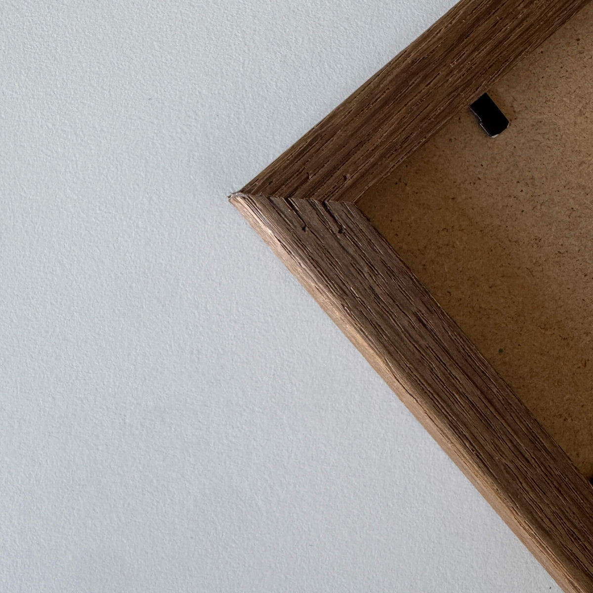 Smoked oak wooden frame - Wide (20x20 mm)