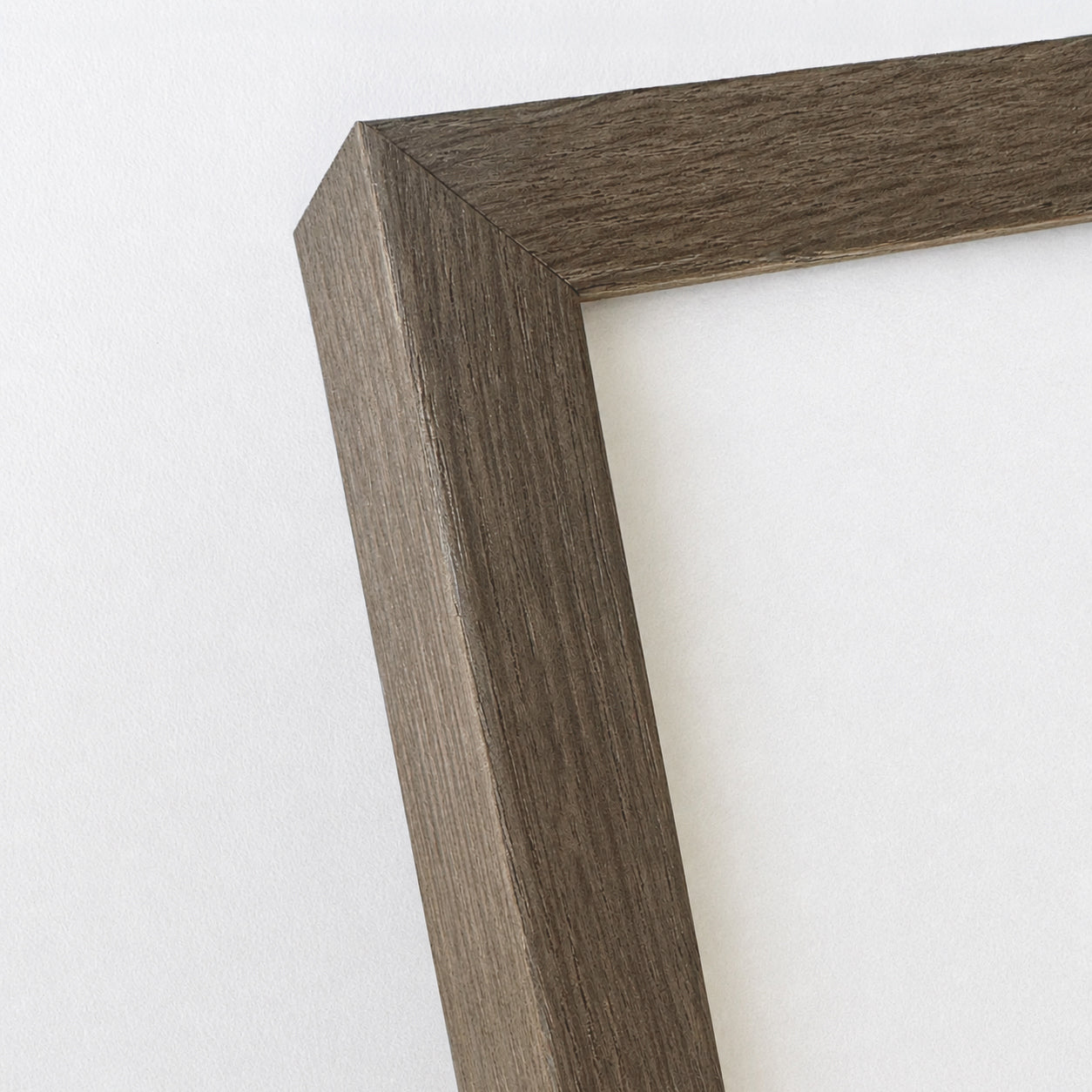 Smoked oak wood frame - Wide (20 mm) - 100x140 cm