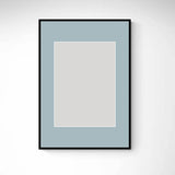Black wooden frame - Narrow (10 mm) - Custom size