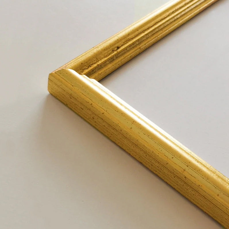 Sample: Vintage Gold Frame - Narrow (15 mm)