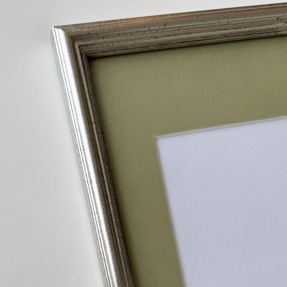 Vintage silver frame - Narrow (15 mm) - A3 (30×42 cm)