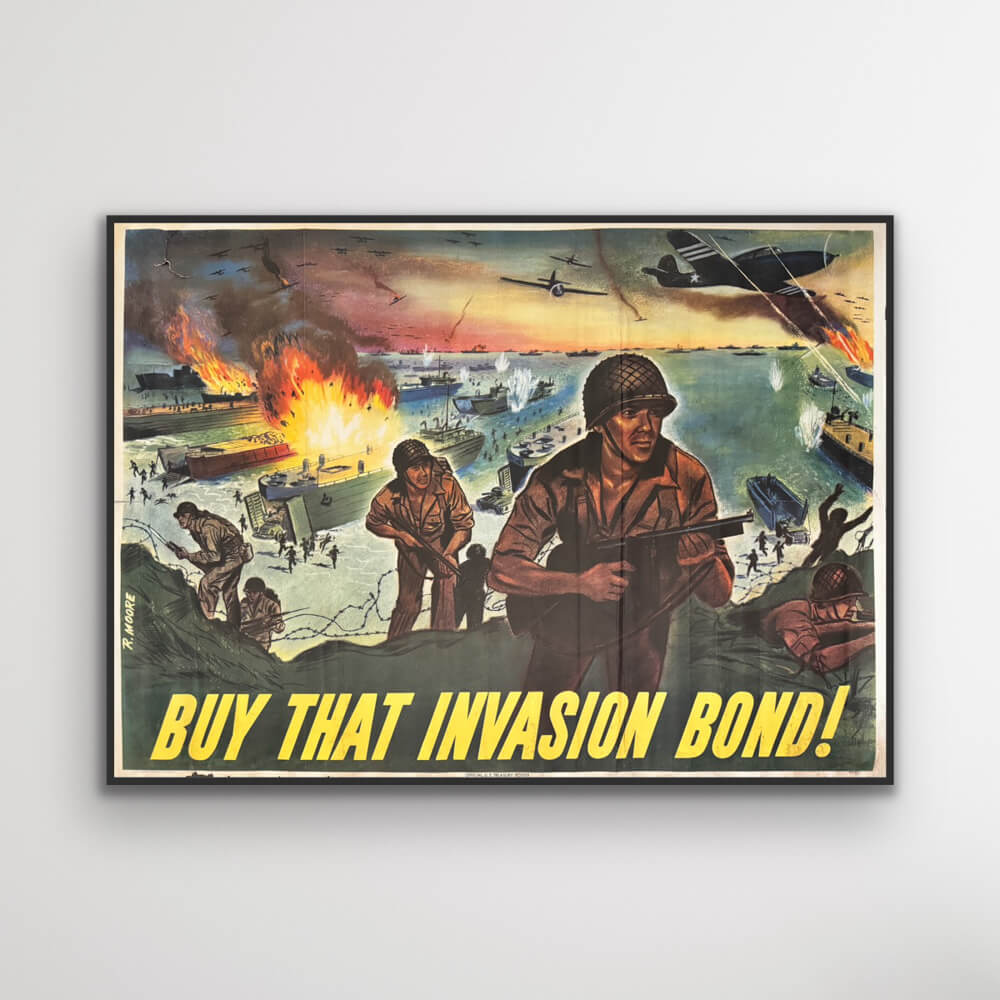 Omaha Beach - Buy that invasion bond!