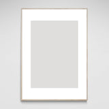100x140 cm rammer i lyst træ - Passepartou til 70x100 plakater