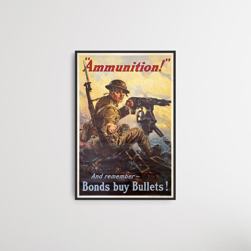 Ammunition! Bonds buy Bullets