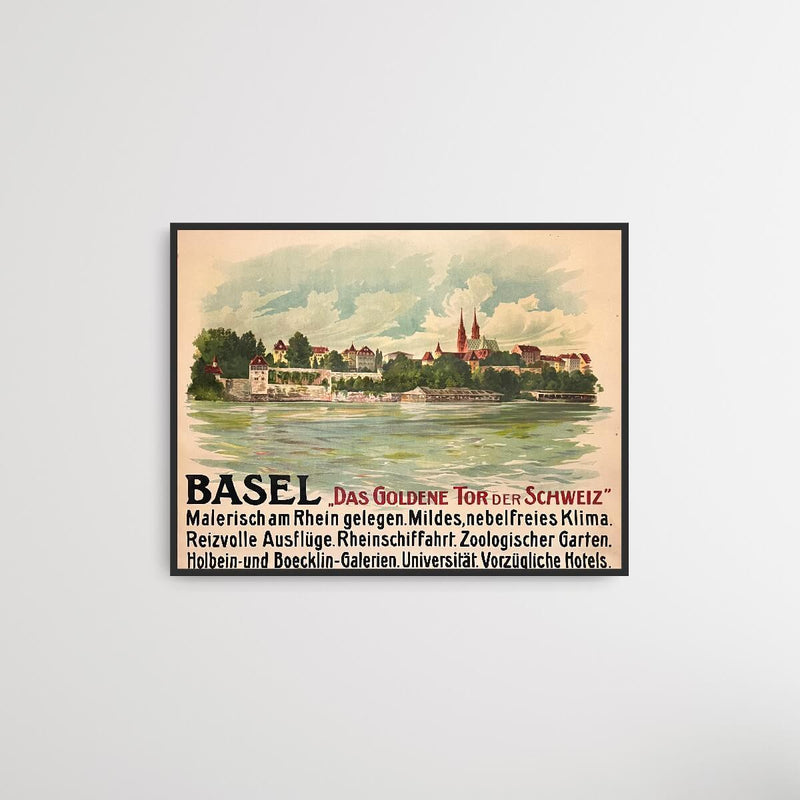 Basel - Den gyldne port i Schweiz