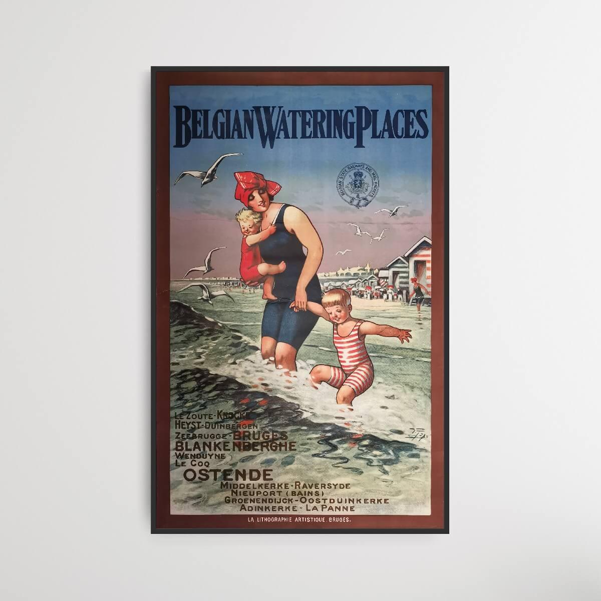 belgian-watering-places-original-plakat