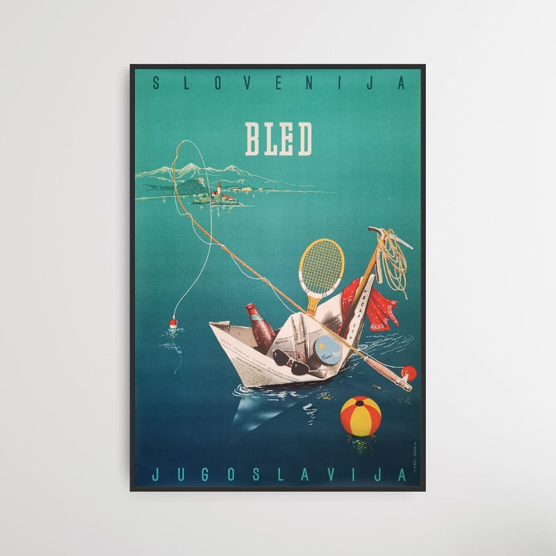 bled-slovenija-original-plakat