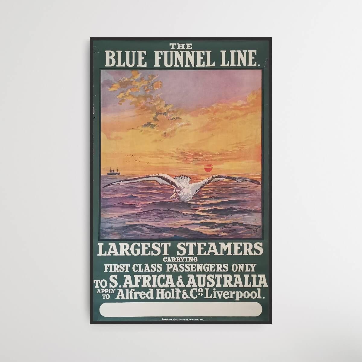 Blue Funnel Lines - Sydafrika og Australien