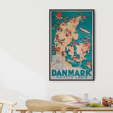 danmark-havets-land-plakat-kunst