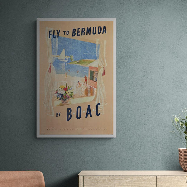 Flyv til Bermuda med BOAC - WALL