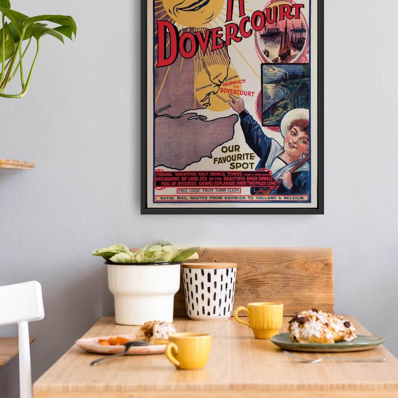 harwich-dovencourt-antique-poster