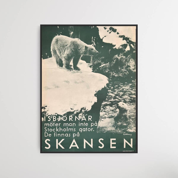 Isbjörnar möter man inte på Stockholms gator. De findes på Skansen