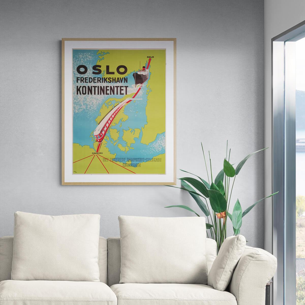 oslo-frederikshavn-kontinentet-plakat-poster