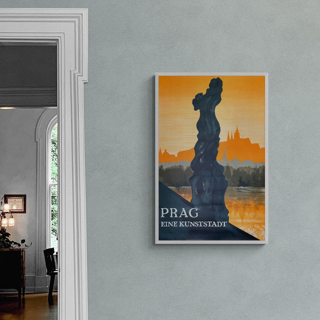 Prag - Eine Kunststadt - plakat i rum