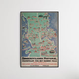 soenderjylland-kort-plakat