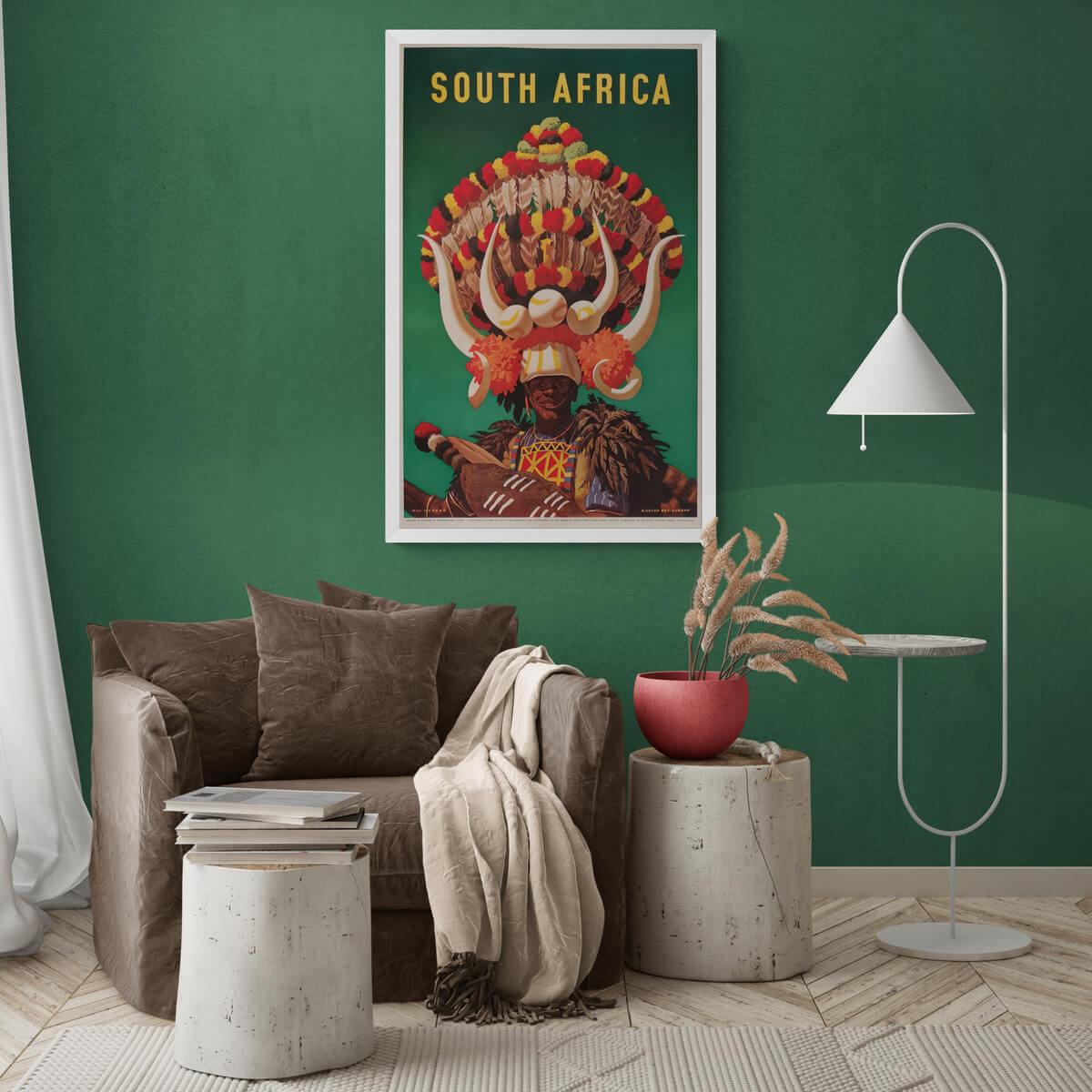 south-africa-original-vintage-poster
