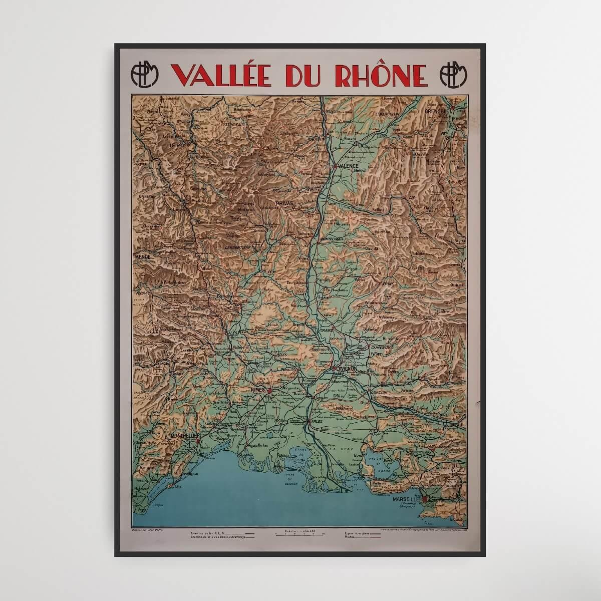 vallee-du-rhone-fransk-kort