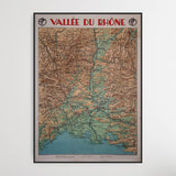 vallee-du-rhone-fransk-kort