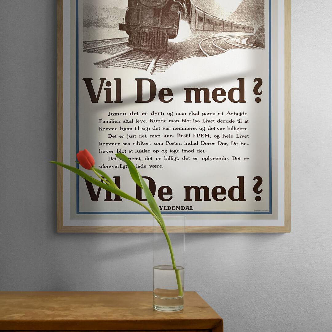 Vil De Med? plakat